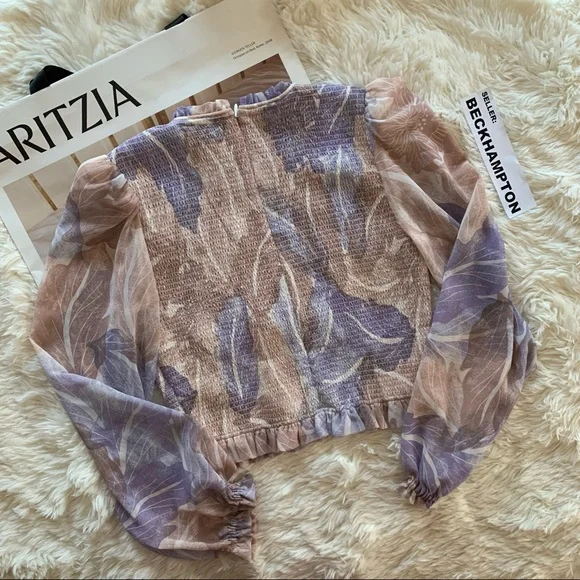 Aritzia Wilfred TEMPEST BLOUSE - Picture 3 of 6